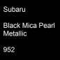 Preview: Subaru, Black Mica Pearl Metallic, 952.